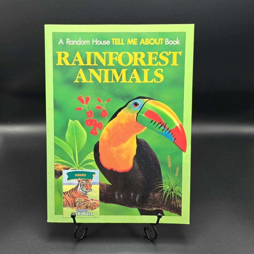 Vintage 92 Random House Rainforest Animals